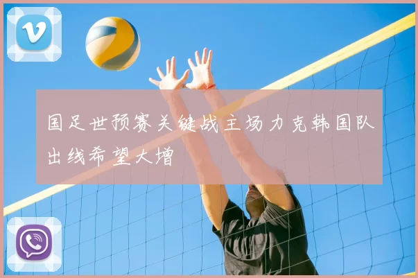 国足世预赛关键战主场力克韩国队出线希望大增